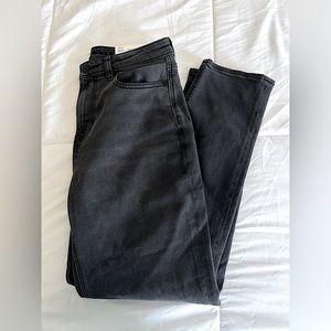 NWT! American Eagle Stretch Mom Jeans Black